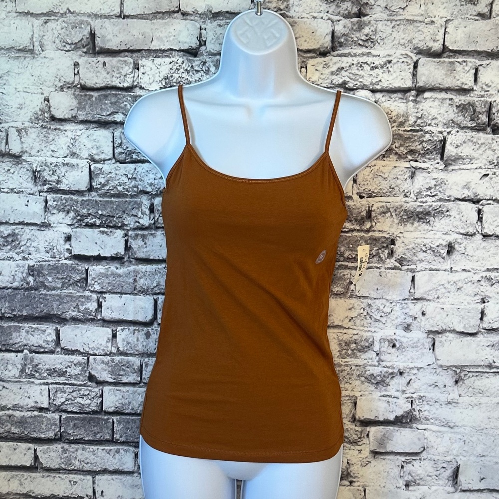 Aeropostale Burnt Orange Spaghetti Strap Camisole Size M